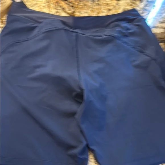 NWT Lands' End Blue Athletic Swim Shorts Lightweight Performance - Picture 8 of 13
